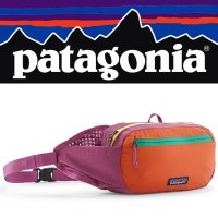 Patagonia Terravia Hip Pack in Faded Magenda (FDMG) Die chicke, vielseitige Gürtel- und Umhänge-Tasche.