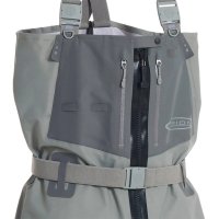 Vision KOSKI ZIP Grey Modell 2026 Die Wathose mit dem absolut wasserdichten Front-Reißverschluss. Einführungs-Angebot, nur für kurze Zeit!