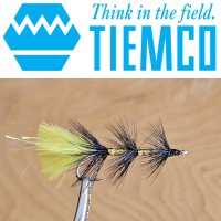 Tiemco Ulsocken Küste Black Gr.4 Meerforellen- und Küsten-Fliege