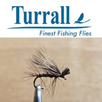 Elk Hair Caddis Sedge Gr.14 Brown Traditionelle Trockenfliege von Turrall (England) Sonderpreis nur für kurze Zeit.
