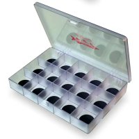 Stonfo Light Magnetic Box Die stabile, praktische Fliegen- und Zubehör-Box mit 15 Magnetfächern