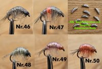 Tungsten Body Gammarus Pulex in Größe 8 Die extrem tieflaufenden Bachflohkrebse