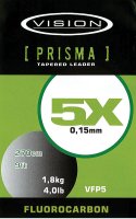 Vision Prisma Fluorocarbon 9Ft Konische Fliegenvorfächer Unsichtbar im Wasser